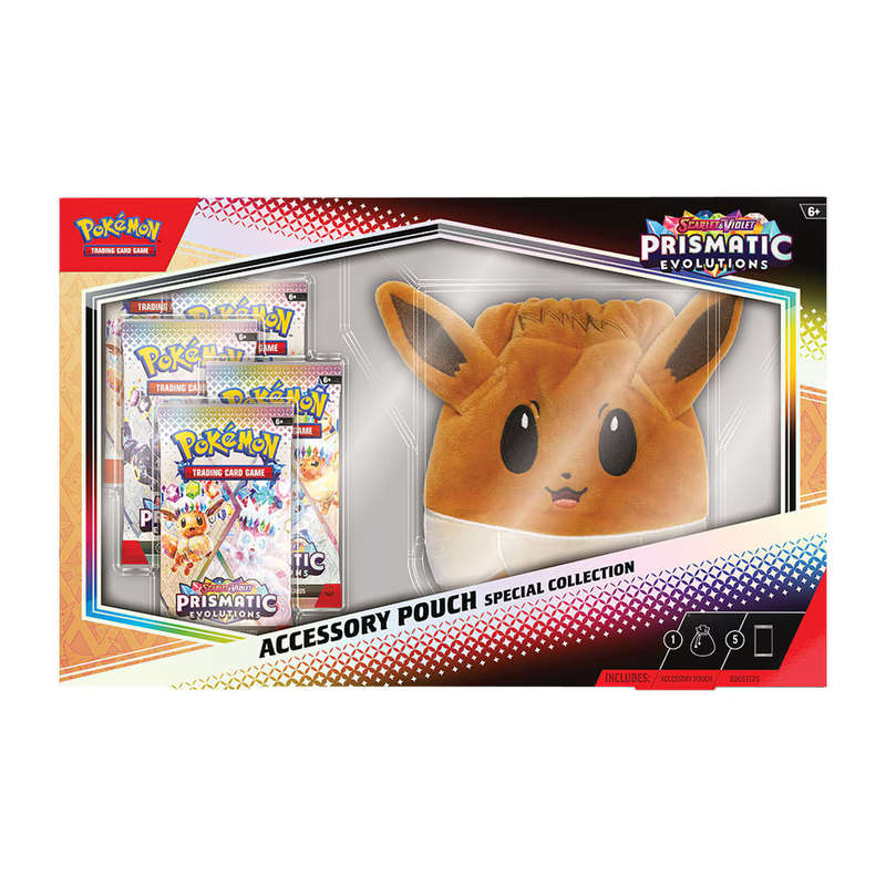 Pokémon Prismatic Evolutions - Accessory Pouch Collection