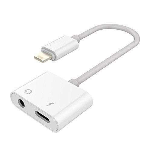 Lightning to 3.5mm Audio Jack and Power Adapter