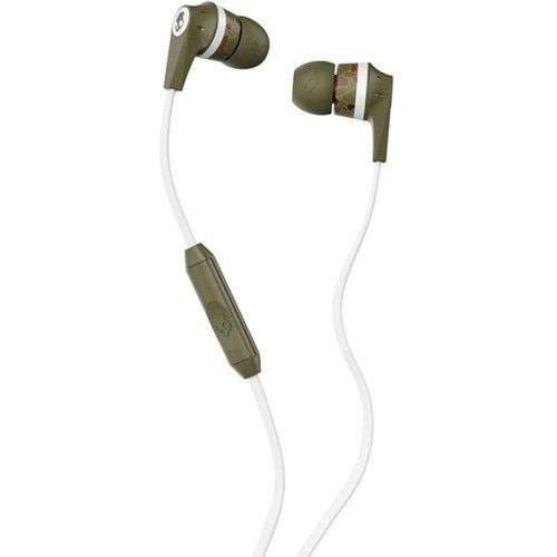 Skullcandy S2IKDY-L094 Inkd 2.0 Standard In-ear Headphones - Green / White - SkullCandy