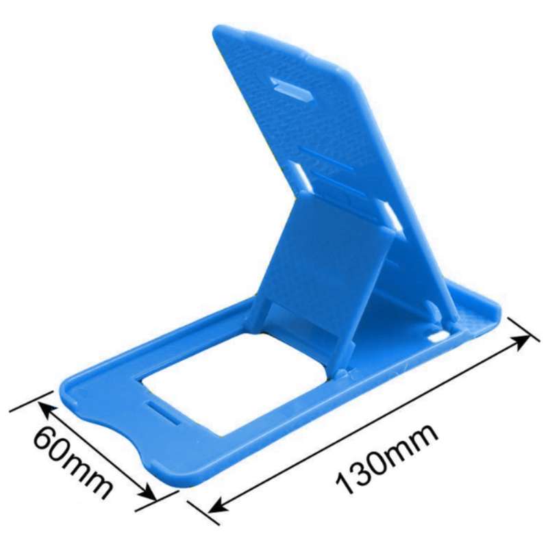 Universal Adjustable Mobile Phone Holder Stand - Blue