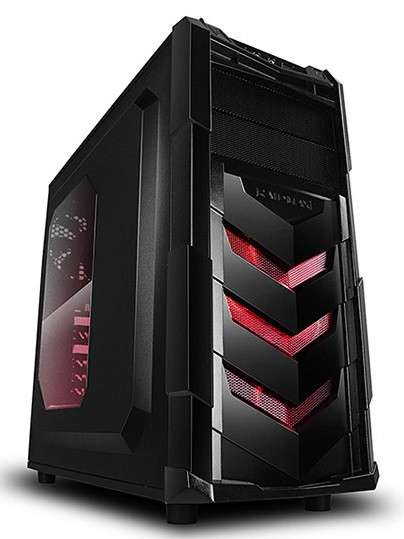 Raidmax VORTEX 402 V4 Black & Red Gaming Chassis