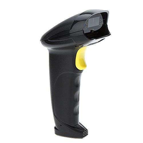 Handheld USB Laser Barcode Scanner - Wired -POS (Black) - YHD-8200