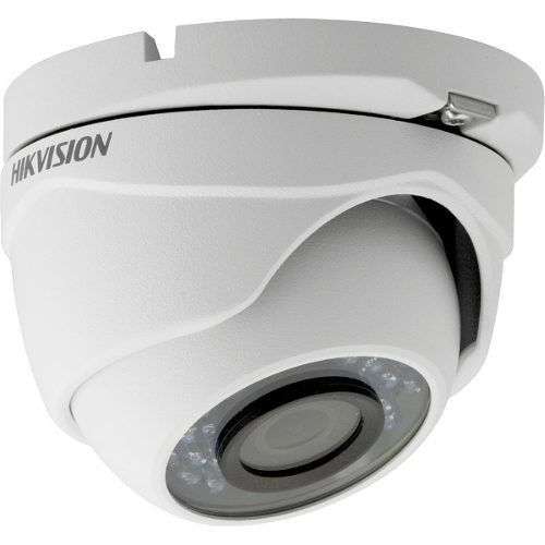 Hikvision Outdoor 1080p Turbo DOME METAL Camera with 3.6mm Fixed Lens with CVBS (20m IR, 2mp,