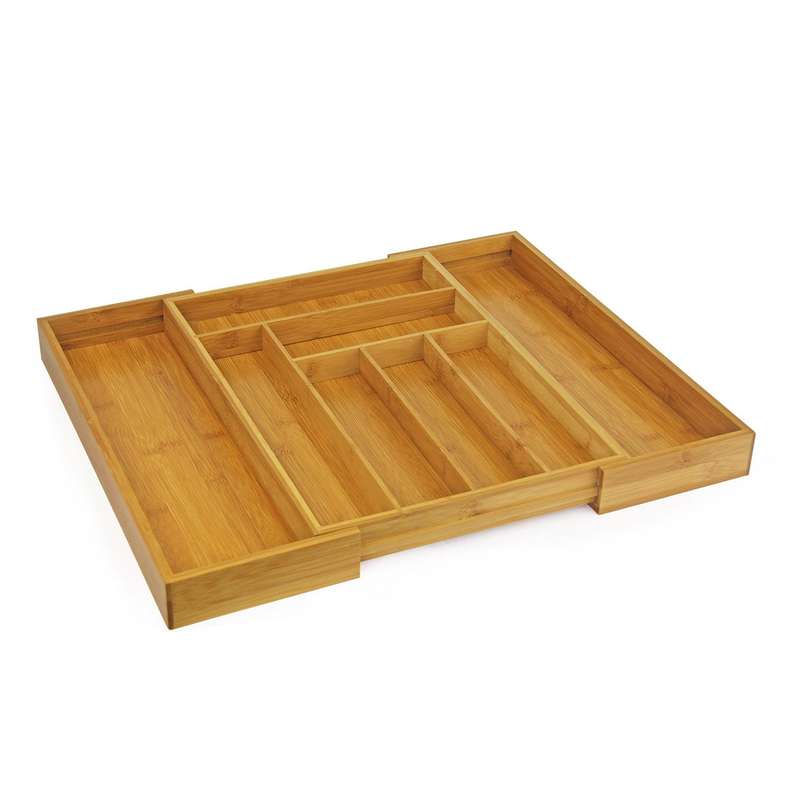 Fine Living - Expand Bamboo Cutlery Tray - Large
