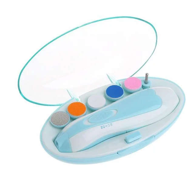 Baby Nail Trimmer File Light Blue