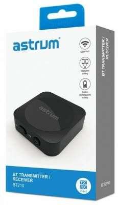 Astrum BT210 Black Bluetooth Audio Transmitter & Receiver - Astrum