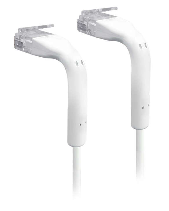 Ubiquiti 220mm UniFi Bendable Ethernet Patch Cable White UC-PATCH-RJ45