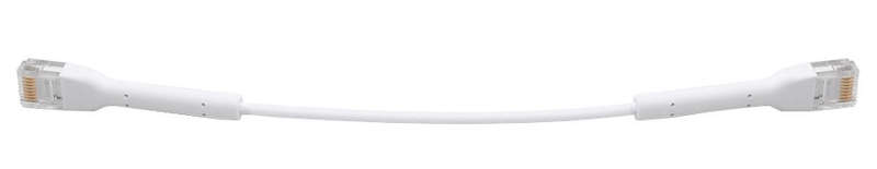 Ubiquiti 220mm UniFi Bendable Ethernet Patch Cable White UC-PATCH-RJ45