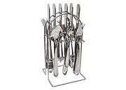 Totally 24pc Cutlery Set - Stainless Stl Retail Box Out of Box Failure Warranty - Totally