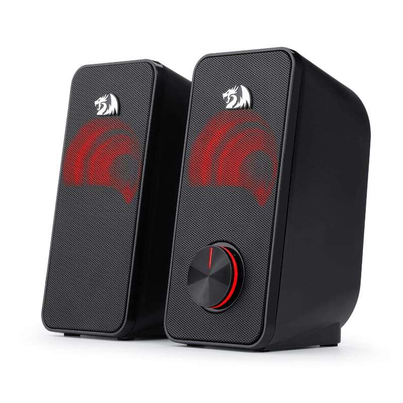 Redragon 2.0 Satellite Speakers 2x3W 3.5mm - Black - Redragon