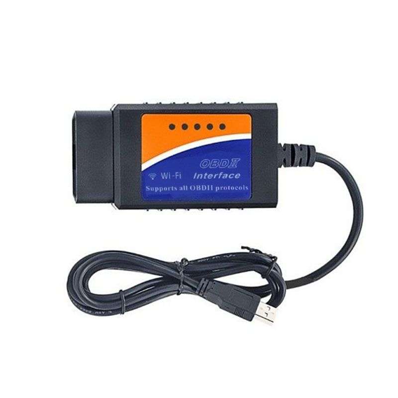 OBD2 Scanner with USB Connection - Reads generic and manufacturer-specific trouble codes