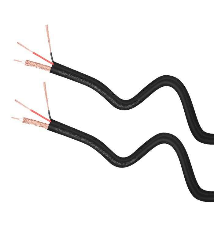Astrum CT100 CCTV RG59 High Performance Cable - 100m - Astrum