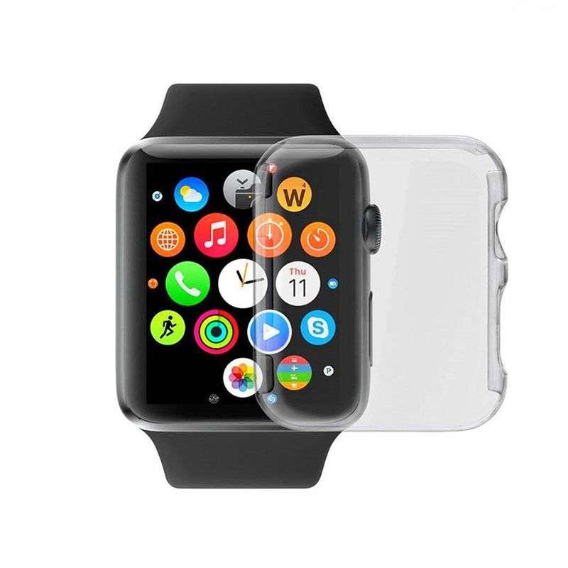 Apple Watch 2 / 3 Clear Protective Case Bumper Cover 38mm