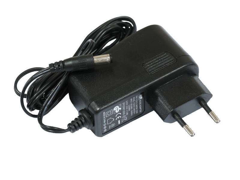 5V 2A 3.5mm x 1.35mm Power Adapter Charger (European Plug) - Black (SMALL TIP)