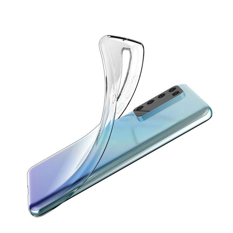 TUFF-LUV Protective Clear Gel Case for  Huawei P40 Lite E - Clear - Tuff-Luv