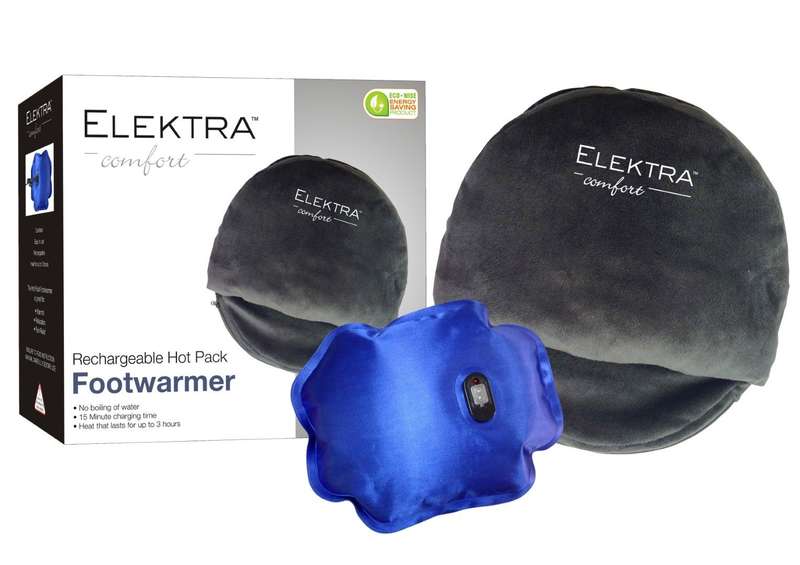 Elektra Electric Hot Water Bottle With Foot Warmer - Elektra