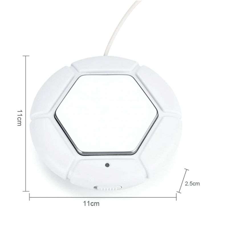 USB Cup Warmer Coffee Mug Heater - White - 109g