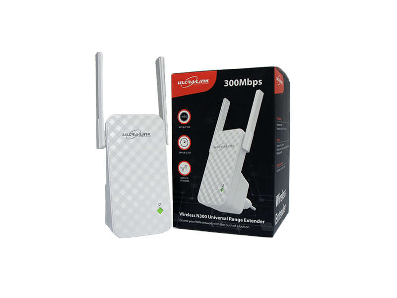 Ultra-Link Wireless N300 Universal Range Extender - Ultra Link