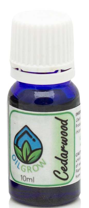 Oilgrow Cedarwood (Atlas) (Cedrus atlanta) PURE ESSENTIAL OILS (Origin - Morocco) - 10ml - Oilgrow