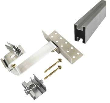Solar Mount Kit - Single 60 / 72 cell Panel Portrait Orientation onto Tiled Roof
