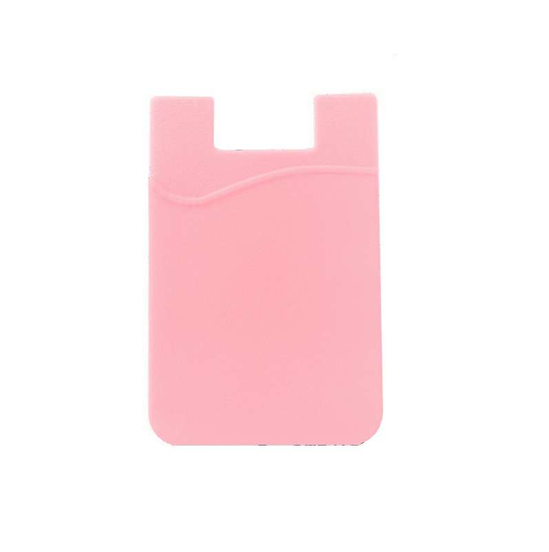 Credit Card Ultra-slim Self Adhesive Holder for Cellphones - Black