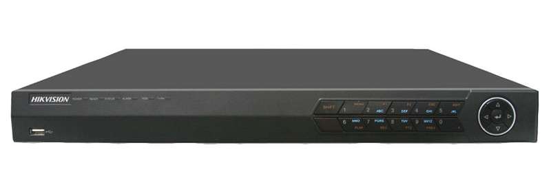Hikvision 16-Channel Embedded NVR with PoE - 8 x 100Mbps PoE interfaces, Bandwidth: 80Mbps, - Hikvis