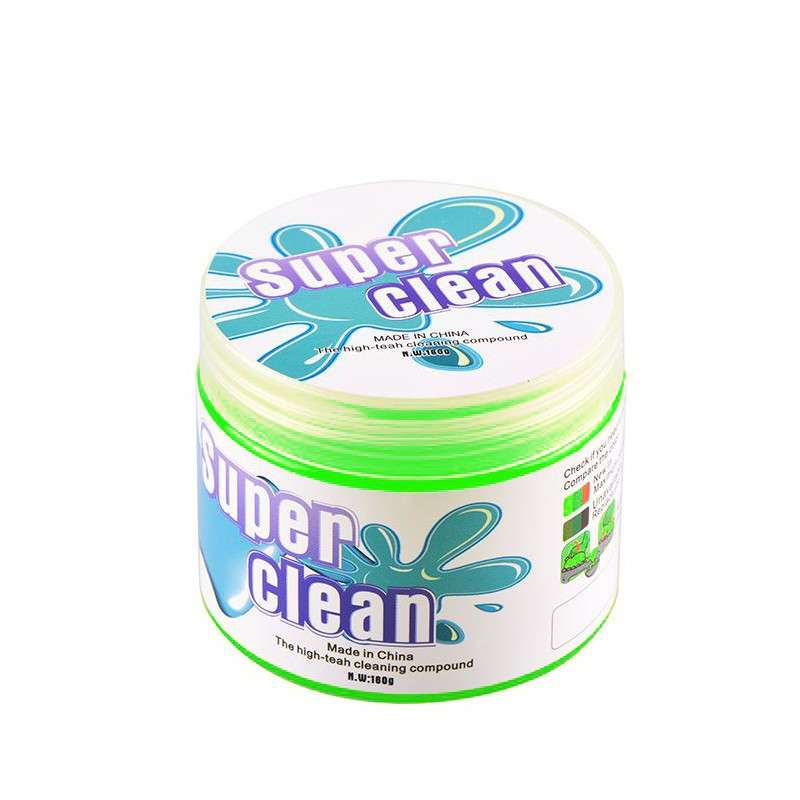 SUPER CLEAN Universal Cleaning Gel Dust Cleaner for Keyboards, Cameras, Phones etc - 166g Blue