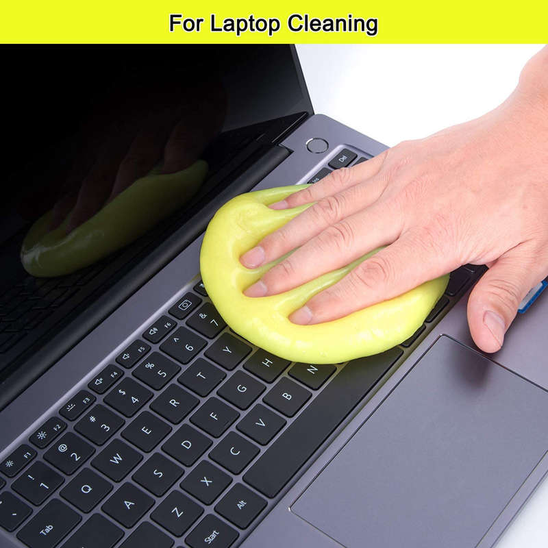SUPER CLEAN Universal Cleaning Gel Dust Cleaner for Keyboards, Cameras, Phones etc - 166g Blue