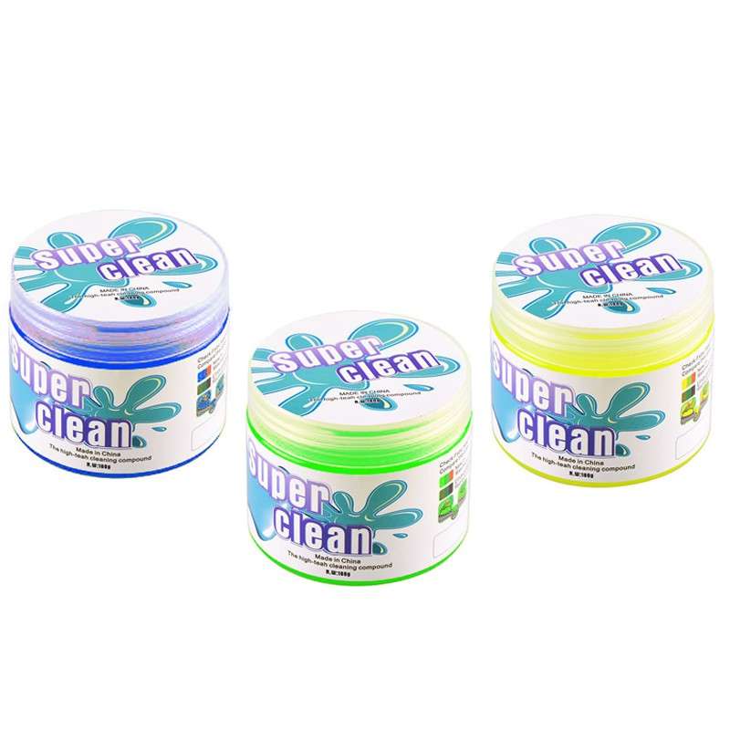 SUPER CLEAN Universal Cleaning Gel Dust Cleaner for Keyboards, Cameras, Phones etc - 166g Blue