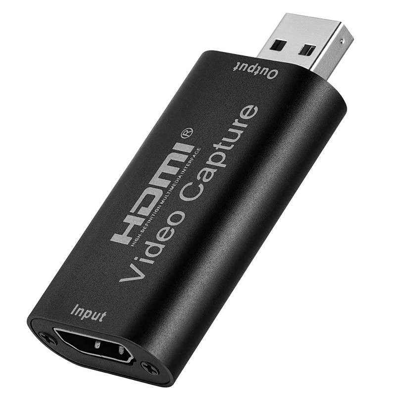 HDMI to USB Live Gaming Streaming Video Capture Card 1080p 30fps - 53g