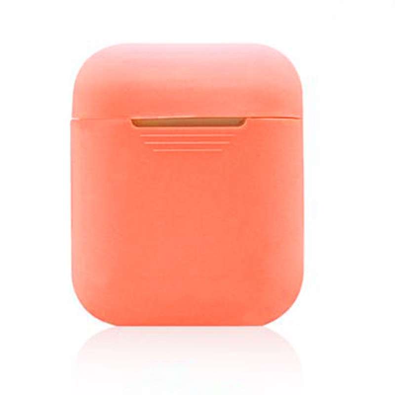 Protective Silicone Cover for Apple AirPods Charging Case Orange