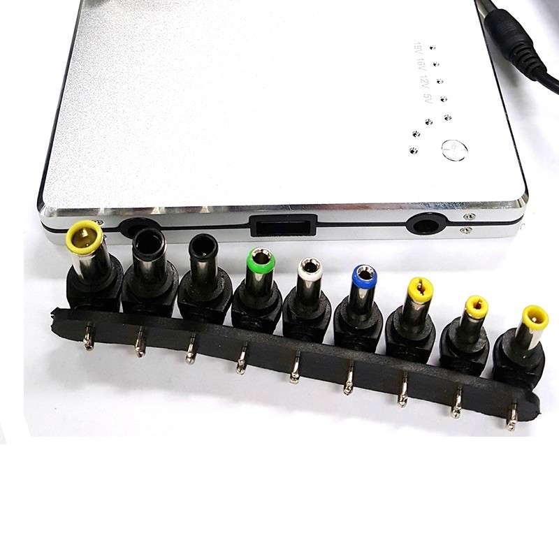 REAL 20000mah Laptop Power Bank DC 5V 12V 16V 19V External Battery Pack - Silver