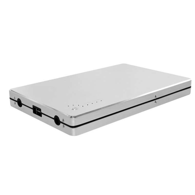 REAL 20000mah Laptop Power Bank DC 5V 12V 16V 19V External Battery Pack - Silver