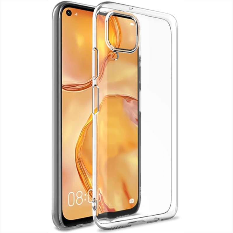 Huawei P40 lite Ultra Thin Silicone Case - Transparent / Clear