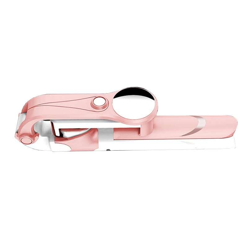 Portable Cellphone Tripod Stand Selfie Stick with 360 degree rotation Baby Pink