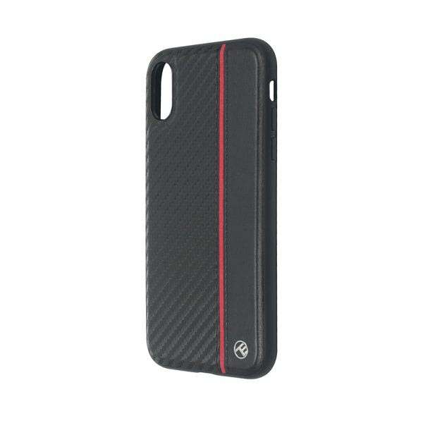 Tellur Cover Carbon for iPhone XR Black - Tellur