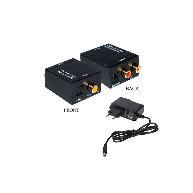 Optical to RCA Converter - Unbranded 130g