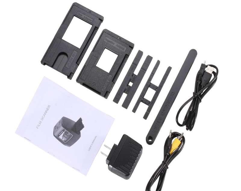 Film Scanner 22MP (Convert 35mm/ 126KPK/ 110/ Super 8 Films  slides  negatives into digital format)