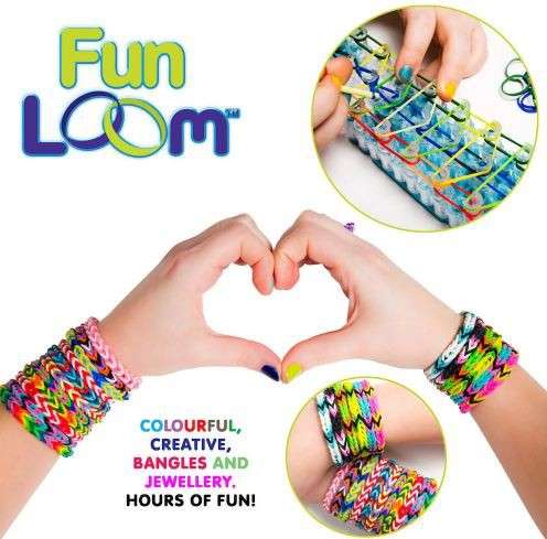 Funloom Arts and Crafts Jewellry Weaving Loom Kit - Homemark