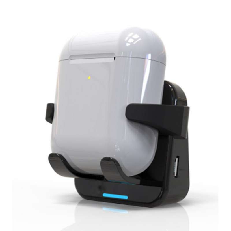 Wireless Car Charger Mount Stand for Airpods Air Vent Holder