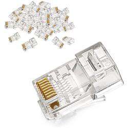 Ugreen RJ45 8P8C LAN Connectors 50 PC Crystal - UGREEN