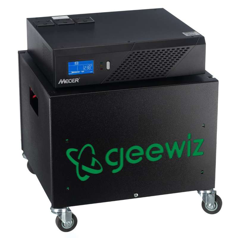 Mecer 2400VA Inverter + 2x 100AH Batteries (8 HOUR BATTERY LIFE) KIT - 1440W - Mecer 100AH AGM Deep