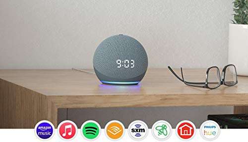 All-new Echo Dot 4th Gen Smart speaker with Alexa - 557g Charcoal Grey Echo Dot