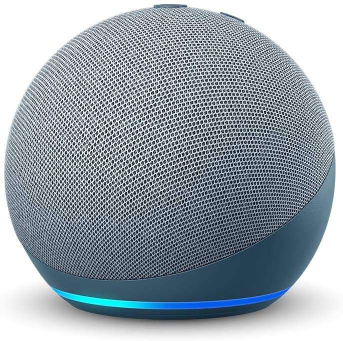 All-new Echo Dot 4th Gen Smart speaker with Alexa - 557g Charcoal Grey Echo Dot