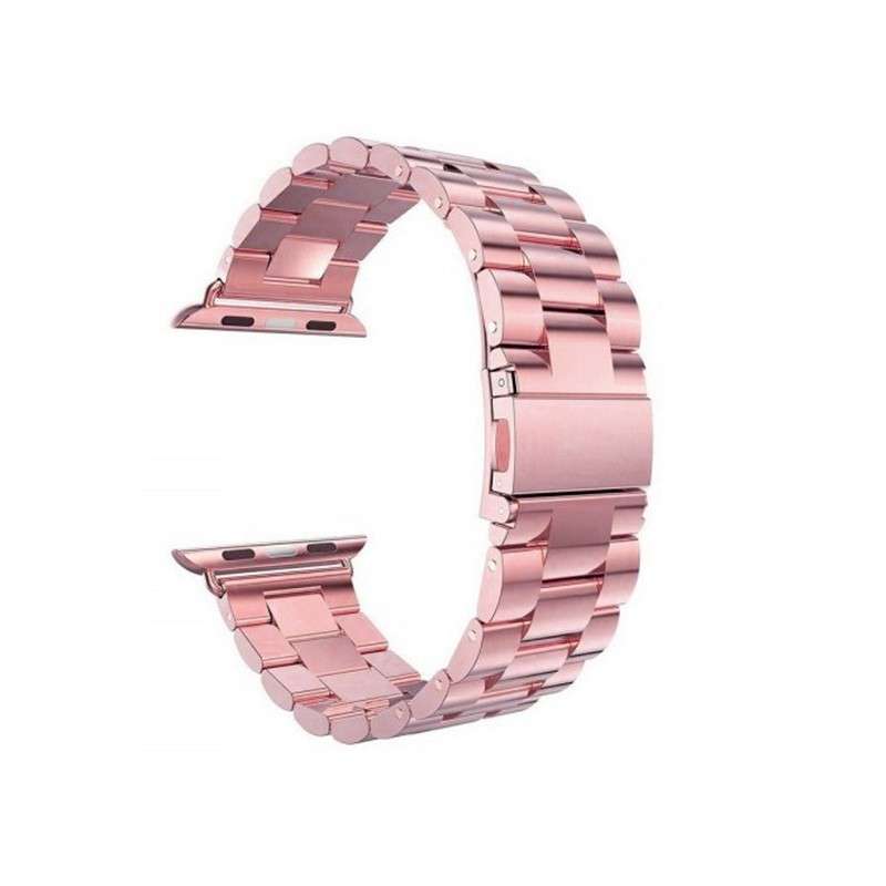 Apple Stainless Steel Watch Strap 38mm-Rose Pink