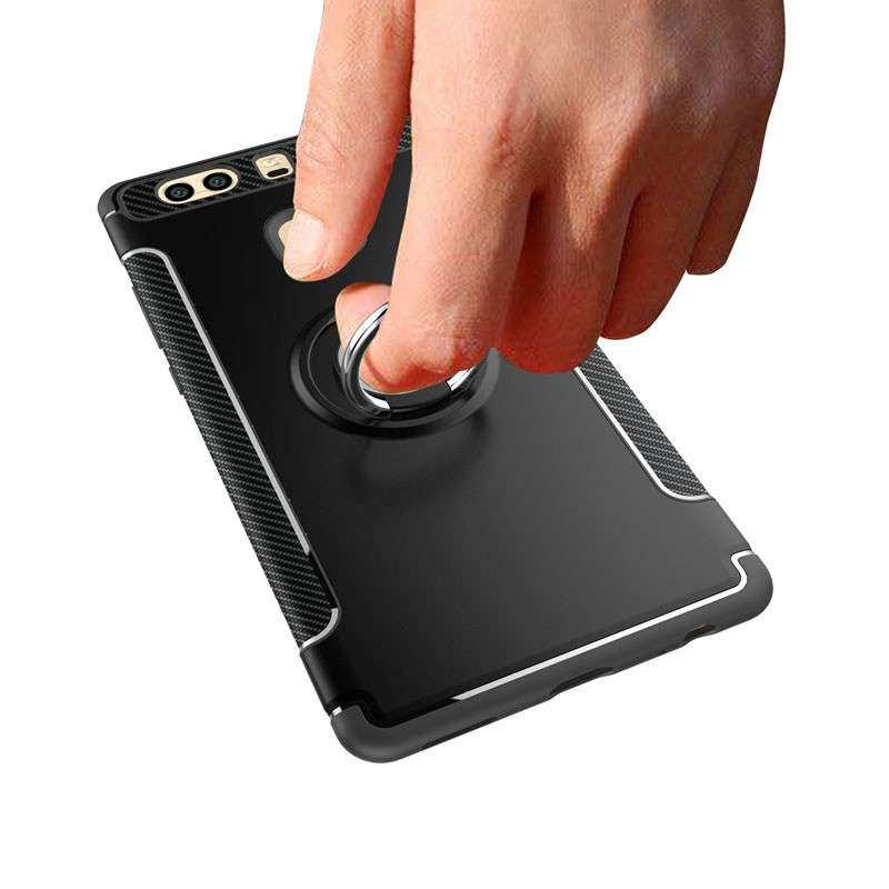 Tuff-Luv Armour case with Stand for Huawei Y5 2019 - Black - Tuff-Luv