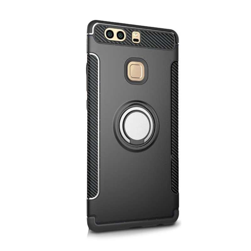 Tuff-Luv Armour case with Stand for Huawei Y5 2019 - Black - Tuff-Luv