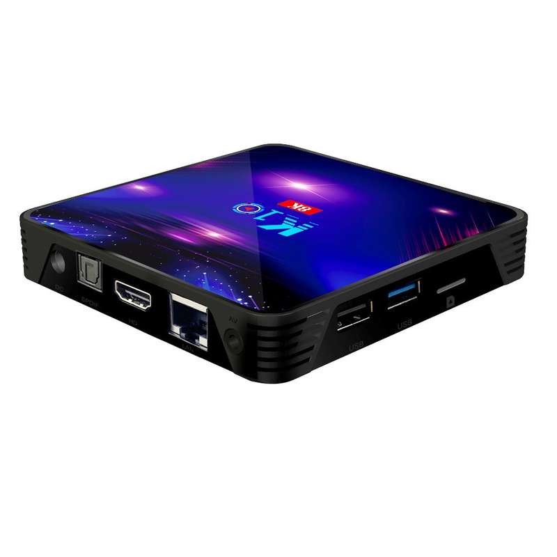 K10 Amlogic S905X3 4K 8K HDR Android 9.0 Smart TV Box  (4GB/ 32GB) 5G Wifi Support 4K Youtube OTA