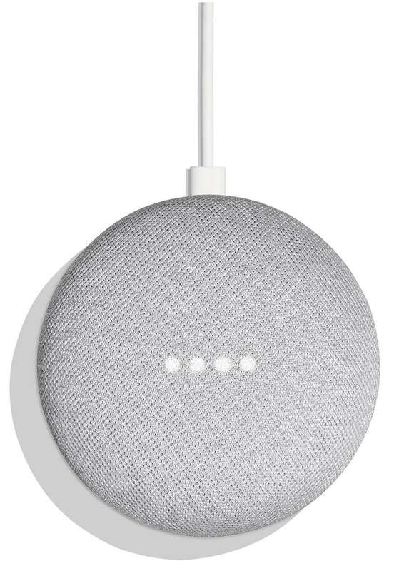 Google Nest Mini Smart Speaker - Chalk - REFURBISHED