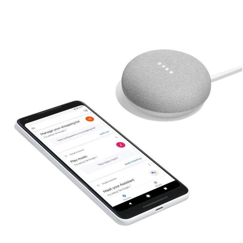 Google Nest Mini Smart Speaker - Charcoal - REFURBISHED